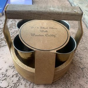 Shot Glasses with Caddy